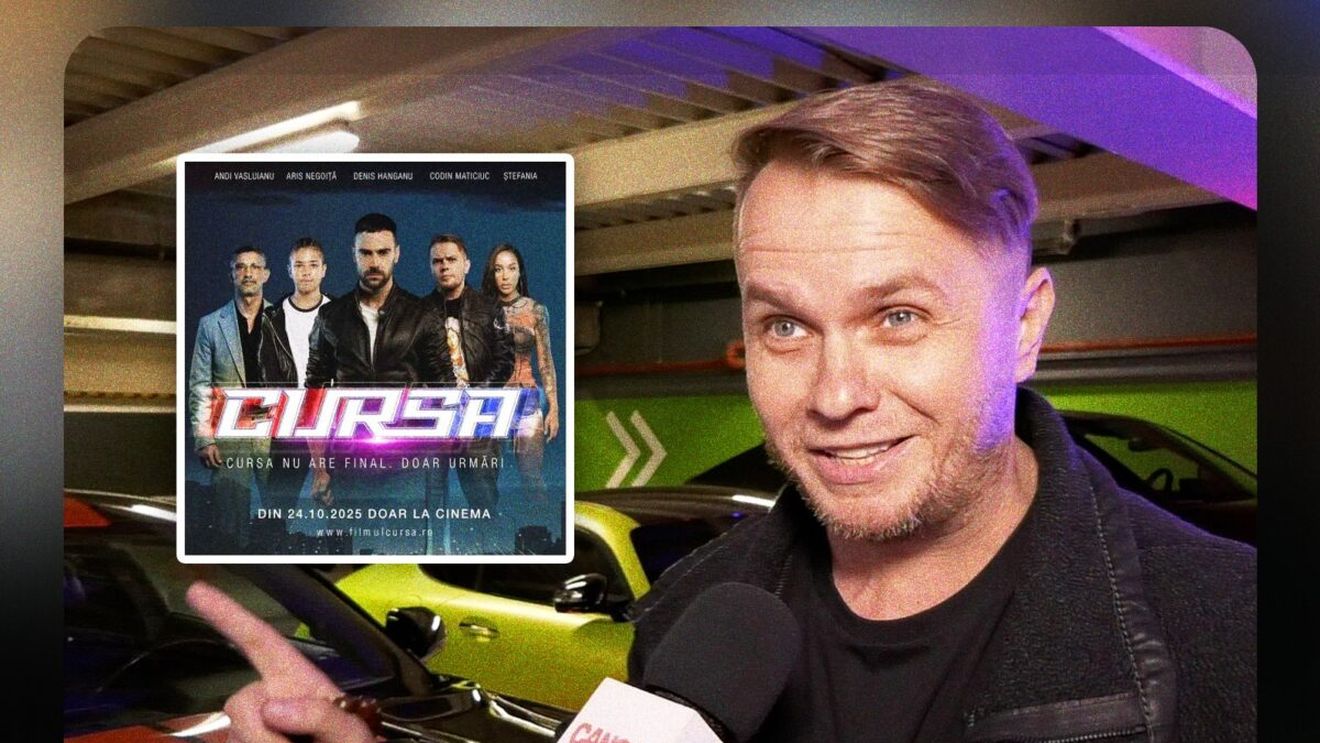 „Cursa”, primul film românesc cu și despre curse ilegale! Codin Maticiuc a acceptat provocarea doar după ce EA a intrat în joc! “Bărbații să stea mai în spate!”