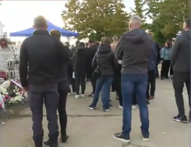 Înmormântarea Mădălinei. Sursă foto: Captură România TV