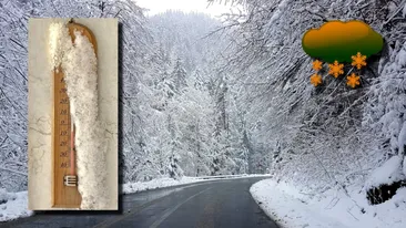 Alertă ANM la început de 2025! Cod portocaliu de viscol. Care sunt zonele în care va ninge semnificativ