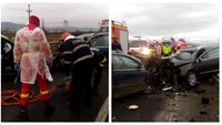 Accident grav pe DN1! Două persoane au murit și alte trei au fost rănite