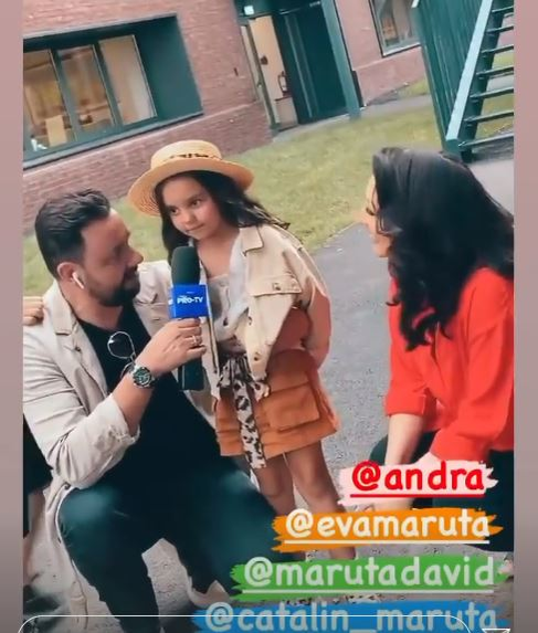 Ce outfit simpatic și-a ales Eva Măruță pentru ultima serbare la grădiniță: “În curând, începe școala!”