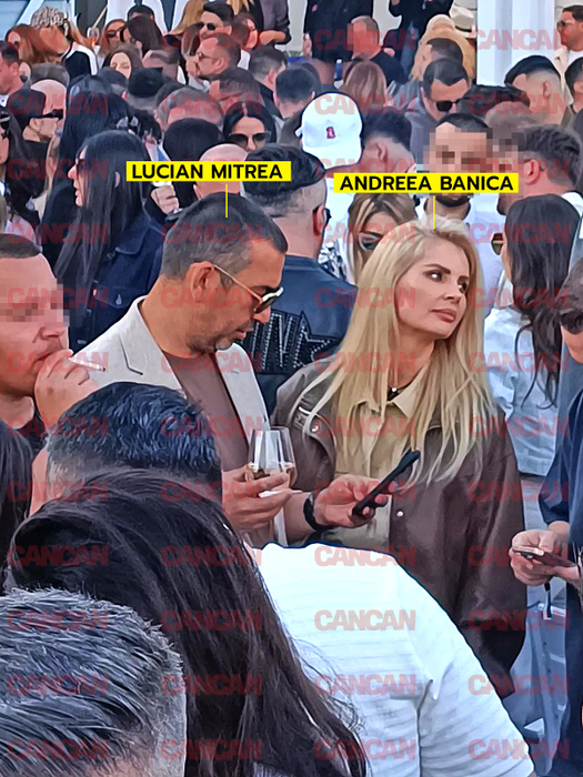 Andreea Bănică și soțul, de 1 Mai la club