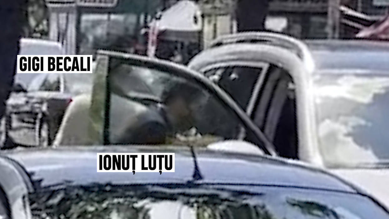 Gigi Becali și Ionuț Luțu ajung la Maybach