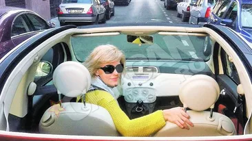 Dana Nalbaru, rasfatata de sot de ziua ei. A primit-o cadou pe micuta Lala