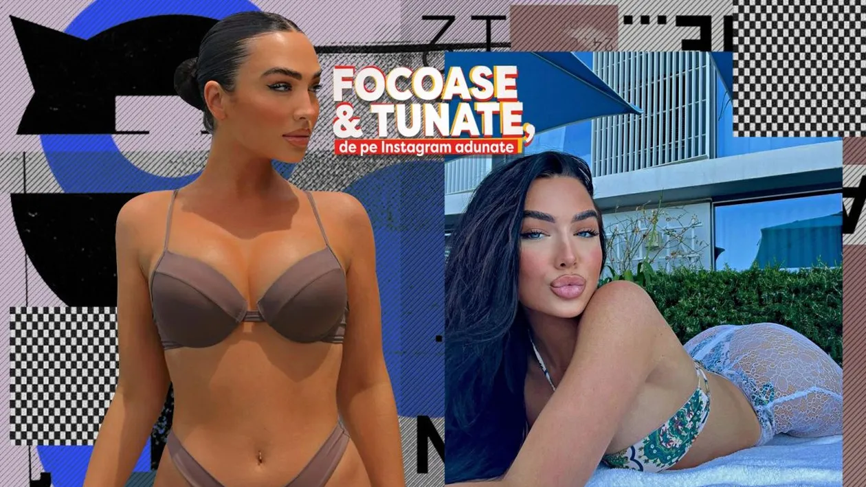 Gabriella e focoasă și voluptuoasă! Ea e bruneta care-i scoate pe bărbați din minți