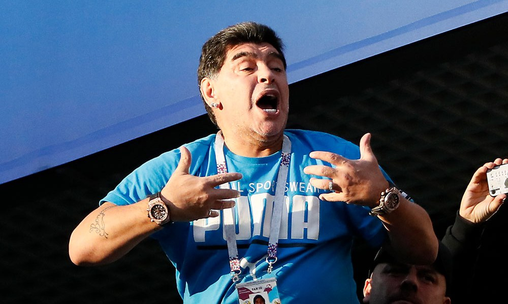 Maradona, legenda fotbalului