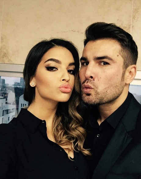 Adrian Mutu şi Sandra vor merge în faţa ofiţerului Stării Civile de Ziua Îndrăgostiţilor
