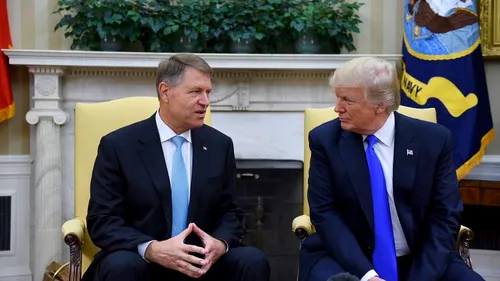 Discuții între Klaus Iohannis și Donald Trump. Președintele american vine în ajutorul românilor