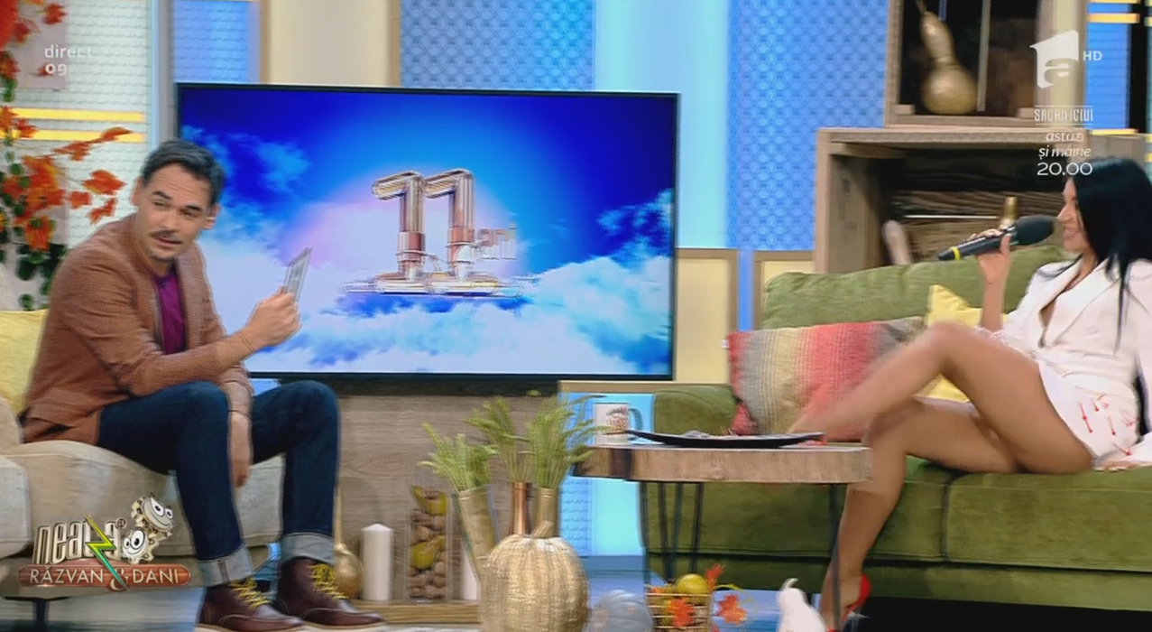 Gafă uriașă în direct la Antena 1! Rochia Elenei Ionescu s-a ridicat și s-a văzut tot, la Neatza cu Răzvan și Dani