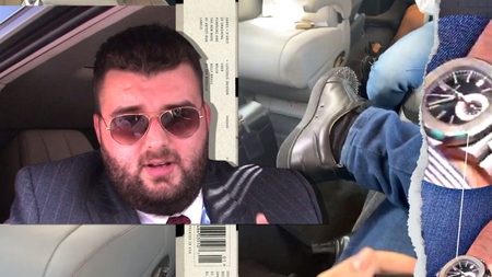 Victoraș Micula, în “maratonul” fițelor. A pilotat elicopterul, în timp ce purta un ceas Patek Philippe Nautilus de 100.000 €,  apoi...