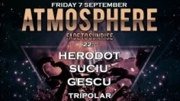 ATMOSPHERE: Super party în aer liber, în Parcul Bucov! DJ celebri vor mixa toată noaptea în faţa a peste 2.000 de oameni!