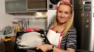 Bebelusa Oana: "S-ar putea spune ca nu am talent in bucatarie, ci doar noroc!"