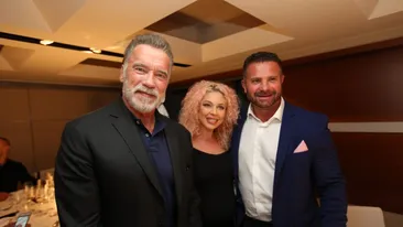 Gabriel Toncean, președintele Federației Române de Culturism și Fitness, cină alături de Arnold Schwarzenegger!