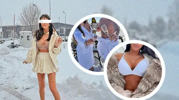 Care sunt vedetele care au renunțat la haine în plină iarnă. Sfidează frigul și nămeții care au îngrozit România