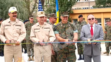 Heliport facut de americani la Constanta