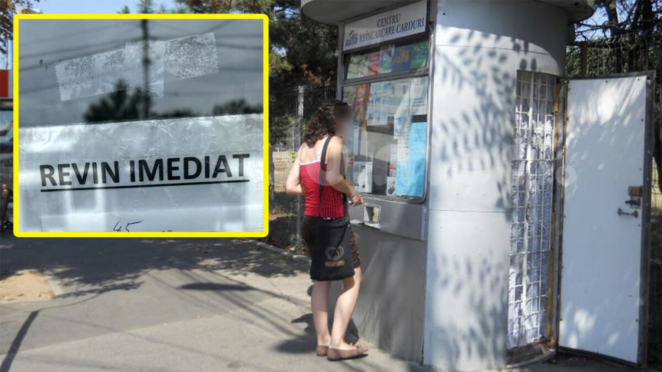 Ce afiș a lipit o vânzătoare de bilete STB, pe geamul ghișeului: "Revin imediat!" Continuarea e ilară