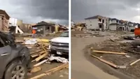 SUA au fost zguduite într-o singură zi de 70 de tornade. Au fost distruse case, mașini și terenuri