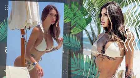 Bianca Iordache l-a uitat pe Alex Bodi și a făcut show pe plajă: ”Sunt la mare și sunt fericită! Nu mă interesează că el face tot circul ăsta!”