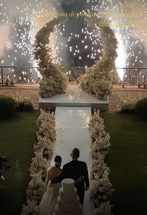 Focurile de artificii au fost ca în basme (Foto: Instagram)