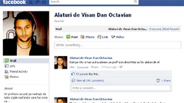 Profesorul acuzat de viol este sustinut de elevii sai pe Facebook!