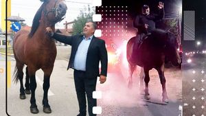 Povestea primarului din Gorj care a sărbătorit în goana calului obținerea unui nou mandat. "«Şoimul» este prietenul meu, care îmi ştie greutăţile"