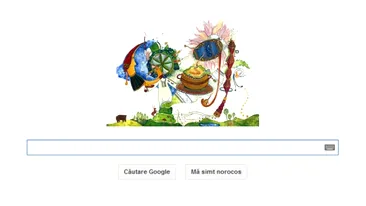 Google şi-a pus straie de sărbătoare! Motorul de căutare petrece 1 Decembrie într-un logo creat de o româncă!