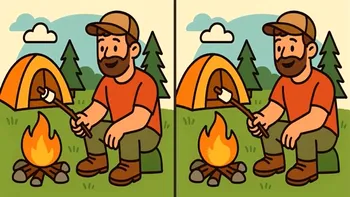 Test de logică | Aceste două imagini par identice, dar nu sunt. Găsiți cele 3 diferențe în maximum 51 de secunde