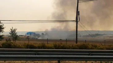 Un avion militar s-a prăbuşit lângă Madrid! 