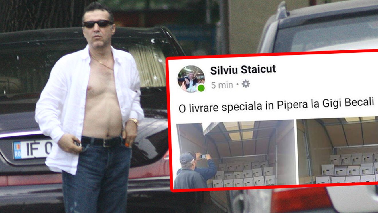 "Am o livrare specială pentru Gigi Becali". Ce pachet a găsit latifundiarul la poarta vilei sale din Pipera