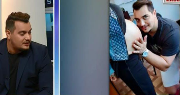 Bursucu, prima imagine cu fetița lui: “Niciodată n-am simțit ce simt acum…“
