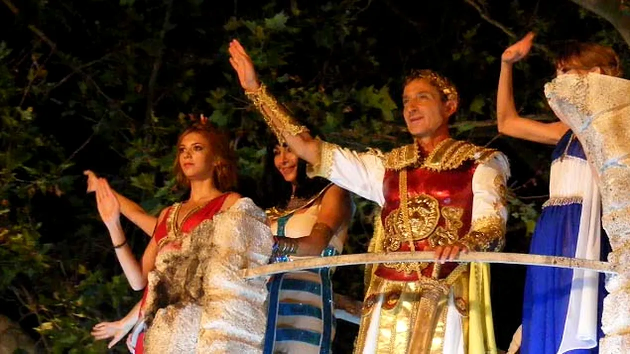 Radu Mazăre a fost împăratul roman Cezar, la prima ediţie a carnavalului de la Mamaia