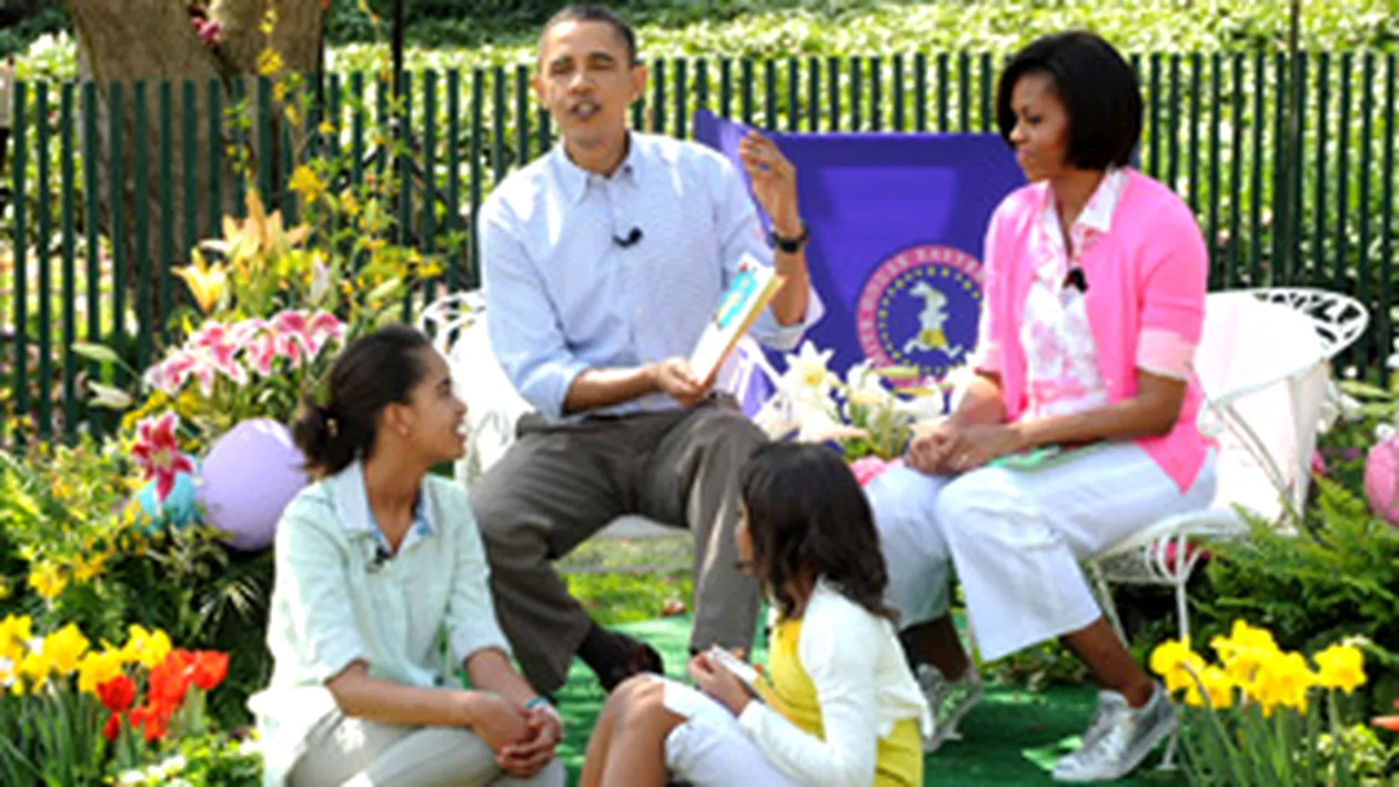 Prioritatile lui Barack Obama: mai intai fiicele, apoi SUA!