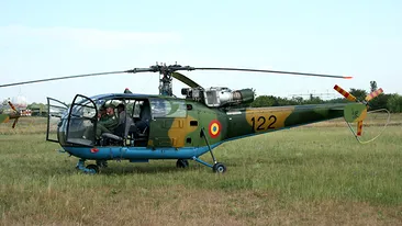 Accident aviatic, in Romania! Un elicopter a ratat decolarea, pe baza militara de la Boboc