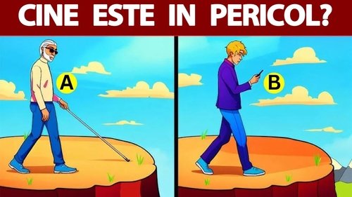 Test de inteligență exclusiv pentru genii | Cine este în mare pericol?