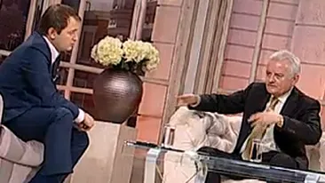 VIDEO Irinel Columbeanu ameninta: Sa fereasca Dumnezeu sa se imbolnaveasca fata mea de TBC!