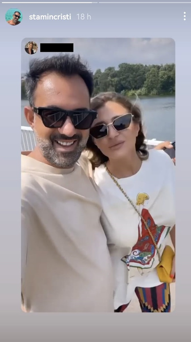Fostul soț al Ralucăi Bădulescu, alături de noua lui iubită (Foto: Instagram)