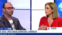 Dr. Mihaela Bilic: „Cred că 80% dintre oameni mănâncă mecanic. Mâncăm pentru că avem o insatisfacție la nivel de trăiri.”