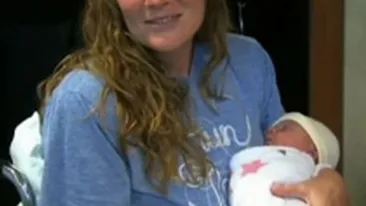 VIDEO A nascut dupa ce a alergat 6 ore la maraton