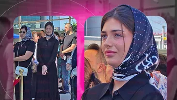 Andreea Bostănică, apariție surprinzătoare la sfințirea bisericii de 10 milioane € a lui Becali. După scandalul cu Iuliana Beregoi, a schimbat complet decorul