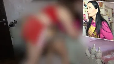 Brigitte, conflict puternic cu fiica sa, Sara Torj! După ce s-au îmbrâncit, vedeta s-a lovit cu capul de pat, iar scenele au fost filmate