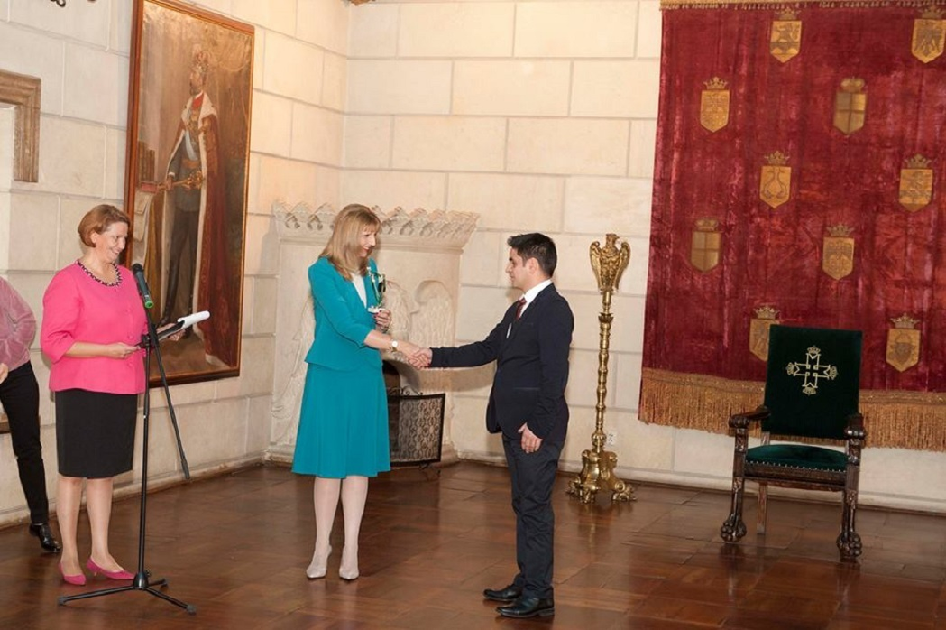 Ionel a fost premiat şi de Casa Regală pentru eforturile sale
