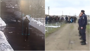 Marian Spânu, jandarmul de 40 de ani care s-a prăbușit în timp ce patrula, a fost înmormântat cu onoruri militare
