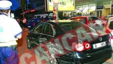 A vrut sa depaseasca si s-a facut praf