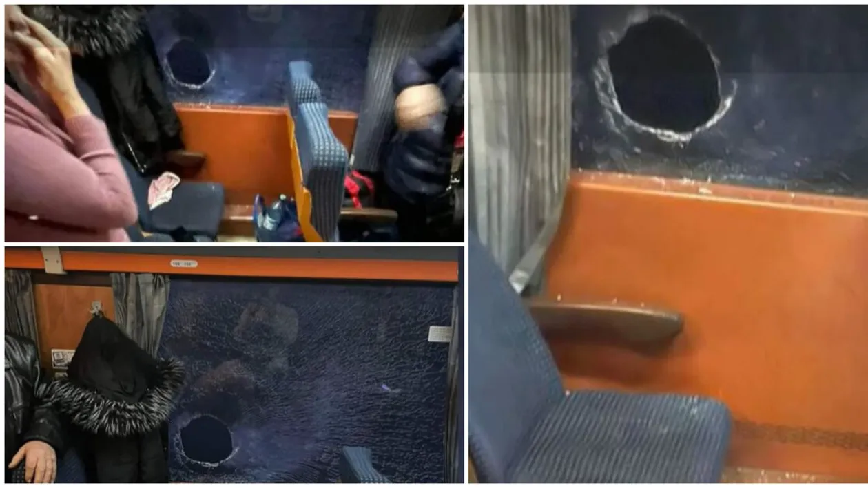 Ca-n Evul Mediu! Un tren de călători a fost atacat cu pietre, la Botoșani. O pasageră a fost rănită