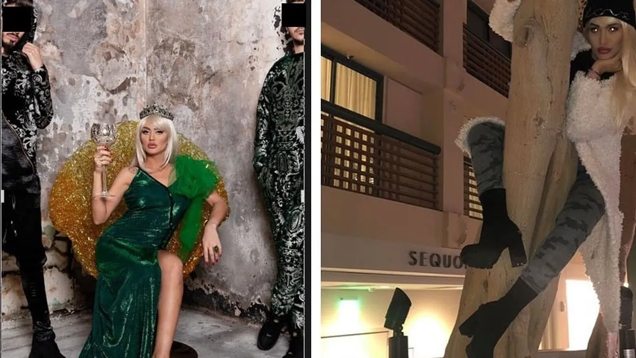 Filmări scandaloase cu Magherita de la Clejani, “afumată” rău. S-a urcat într-un copac și...