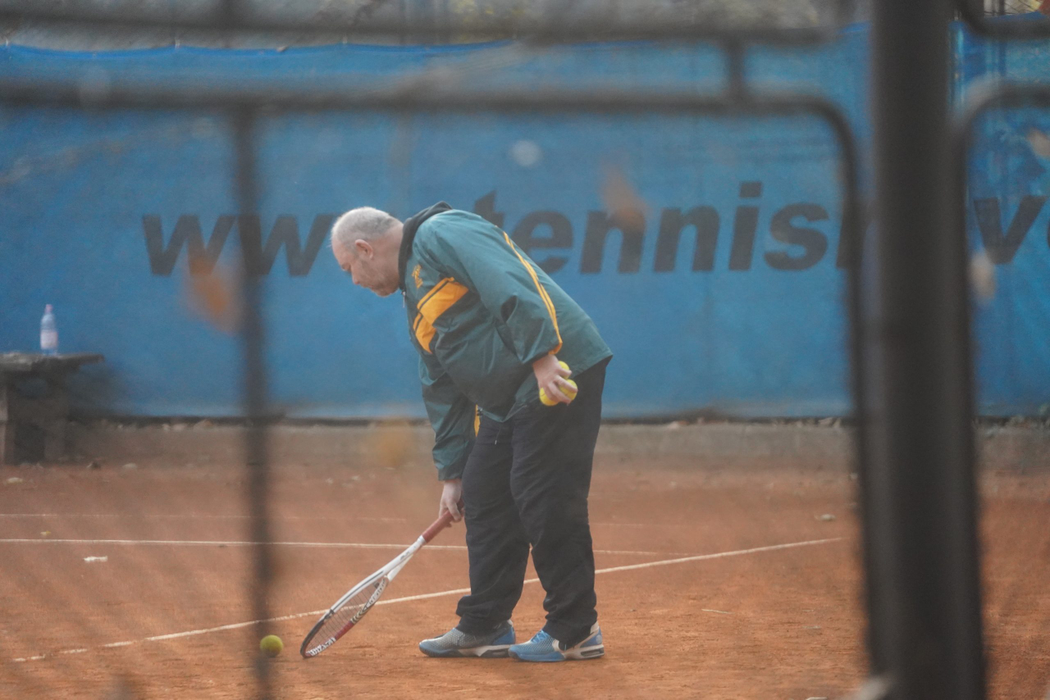 Mihai Constantin este extrem de pasionat de tenis /Sursă foto: CANCAN.RO