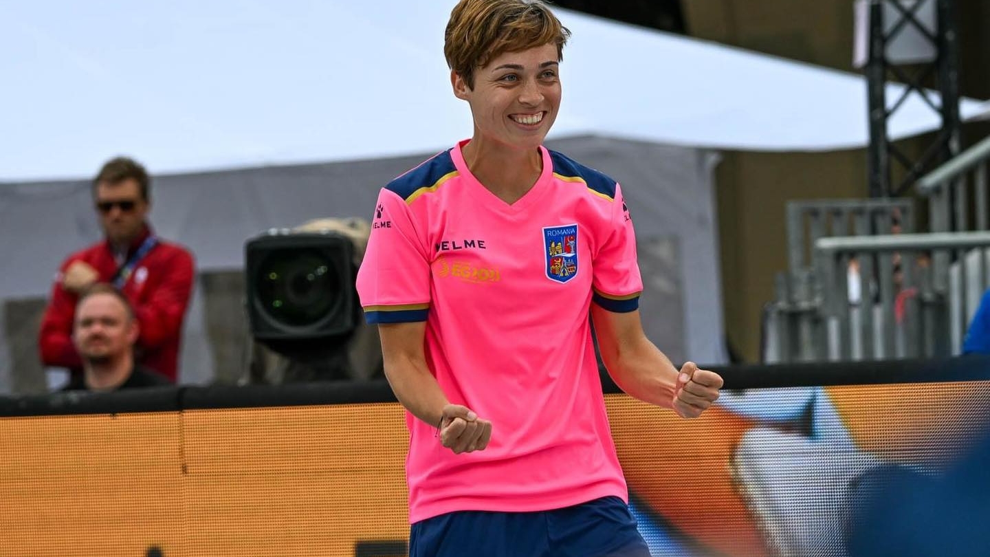 Medalie de aur pentru România. Kinga Barabasi e regina Europei la teqball