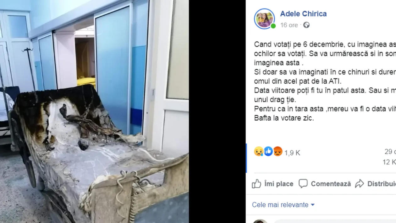 Bendeac a reacționat la mesajul cutremurător scris de Adela după tragedia de la ATI: ”Să vă imaginați în ce chinuri și dureri a murit omul! Jeguri fără conștiință!”