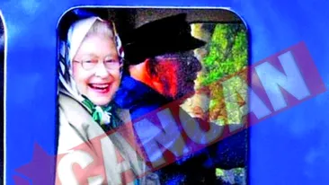 Regina s-a plimbat cu trenuletul cu aburi