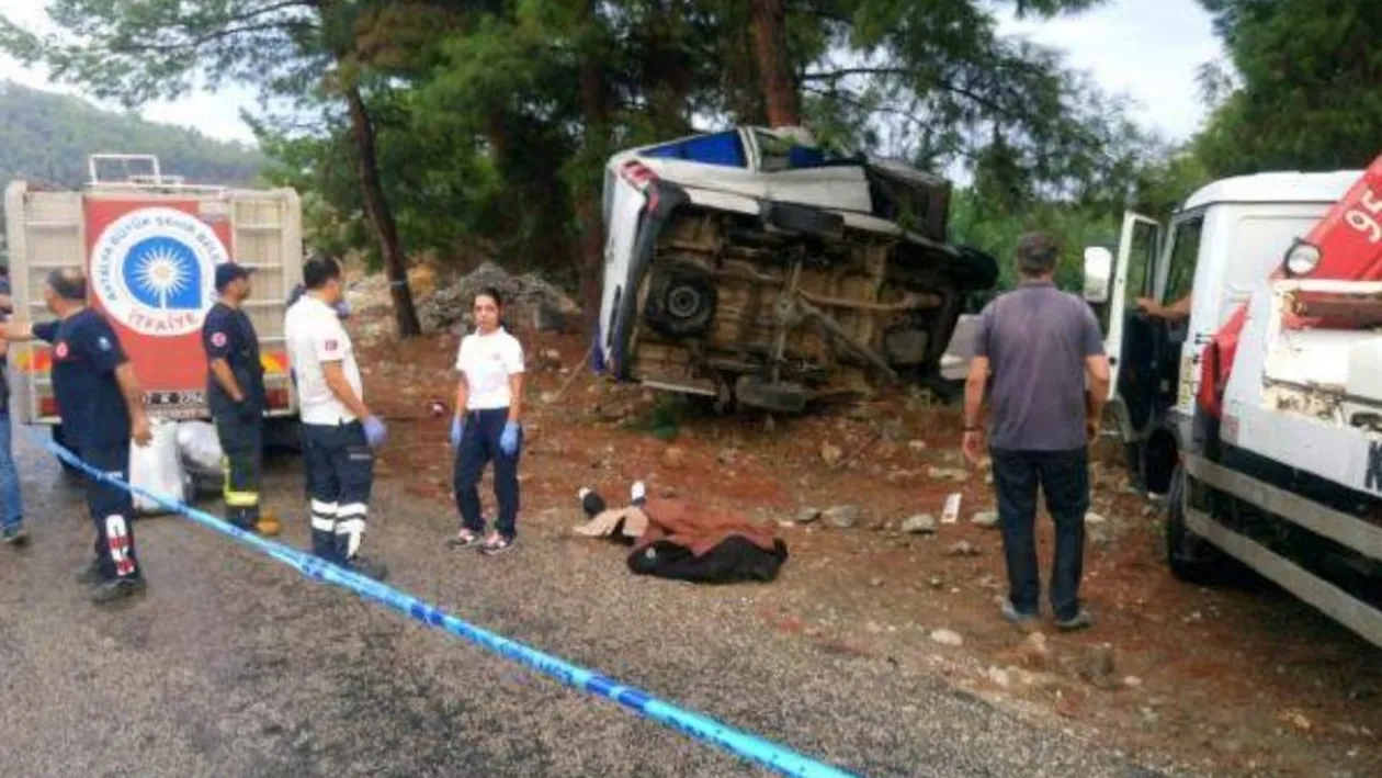 O familie de români din Blaj a murit în urma unui accident teribil în Turcia. Alți 3 oameni sunt în stare critică